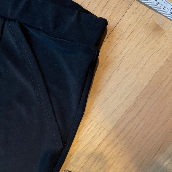 SYMPLI Canada Size 10 Pants Jersey Knit Black Cuff Crop Pull On Straight Leg - Picture 4 of 8